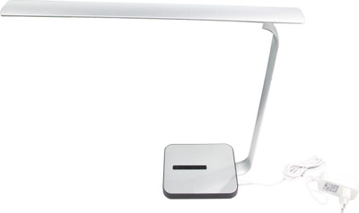 Arditi Dimmable Foldable LED with Usb Port Table Lamp(40 cm, Silver)