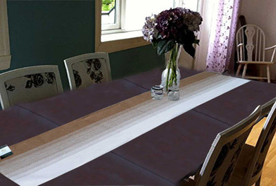 

Loomkart Brown Table Linen Set