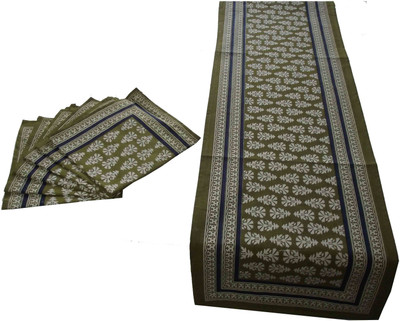 

Craftuno Green Table Linen Set