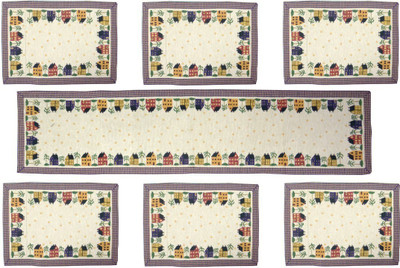 

Loomkart Multicolor Table Linen Set(Pack of 7)