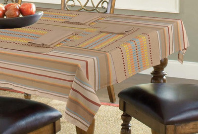 

Elan Beige Organic Cotton Table Linen Set(Pack of 14)