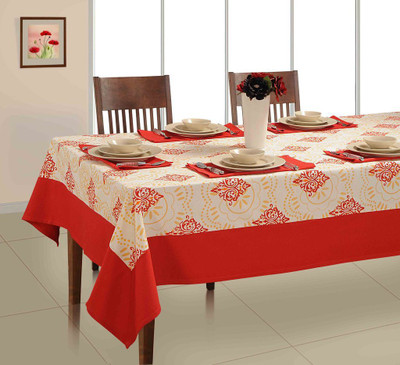 

Soumya Furnishings Multicolor Organic Cotton Table Linen Set(Pack of 7)