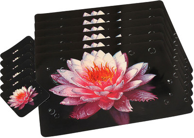

Winner Rectangular Pack of 1 Table Placemat(Multicolor, Plastic)