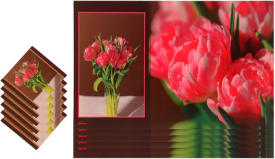 

The Trendy Rectangular Pack of 12 Table Placemat(Multicolor, PVC)