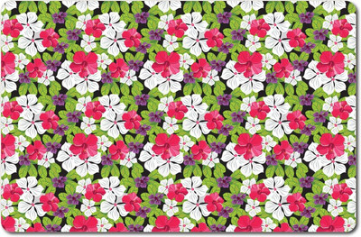 

Nourish Rectangular Pack of 6 Table Placemat(Multicolor, PVC)