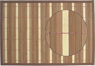

Freelance Rectangular Pack of 13 Table Placemat(Multicolor, Natural Bamboo)