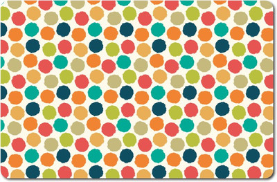 

Nourish Rectangular Pack of 6 Table Placemat(Multicolor, PVC)