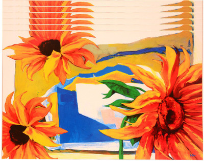 

The Trendy Rectangular Pack of 6 Table Placemat(Multicolor, PVC)