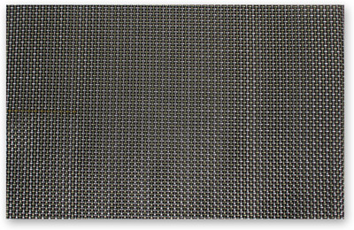Chrome Rectangular Pack of 6 Table Placemat(Polypropylene) Chrome Rectangular Pack of 6 Table Placemat(Polypropylene)