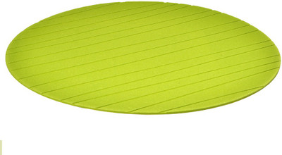 

Paperi Round Pack of 4 Table Placemat(Green, Plastic)