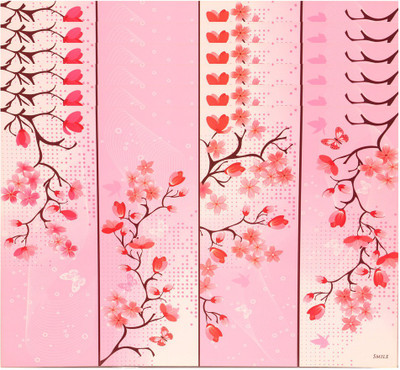 

The Trendy Rectangular Pack of 6 Table Placemat(Multicolor, PVC)