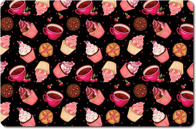 

Nourish Rectangular Pack of 6 Table Placemat(Multicolor, PVC)