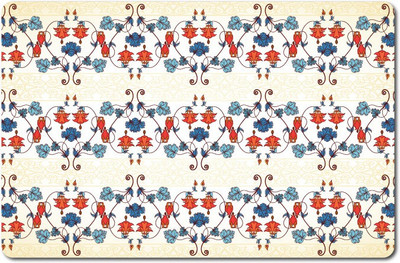 

Nourish Rectangular Pack of 6 Table Placemat(Multicolor, PVC)