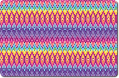 

Nourish Rectangular Pack of 6 Table Placemat(Multicolor, PVC)