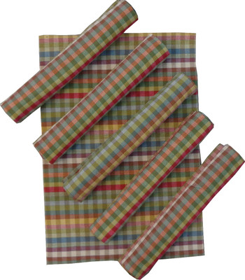 38% OFF on Adt Saral Rectangular Pack of 6 Table Placemat(Multicolor, Cotton) 38% OFF on Adt Saral Rectangular Pack of 6 Table Placemat(Multicolor, Cotton)