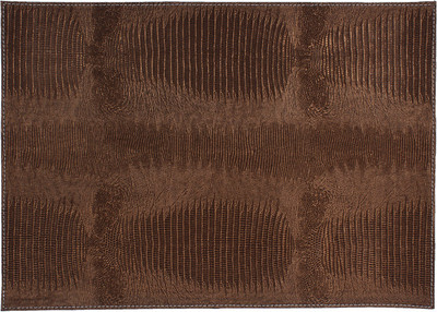 

The Decor Mart Rectangular Pack of 2 Table Placemat(Multicolor, Leather)