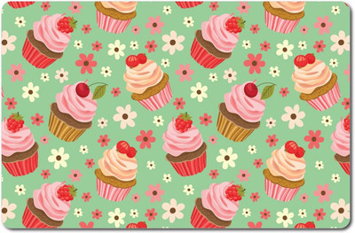

Nourish Rectangular Pack of 6 Table Placemat(Multicolor, PVC)