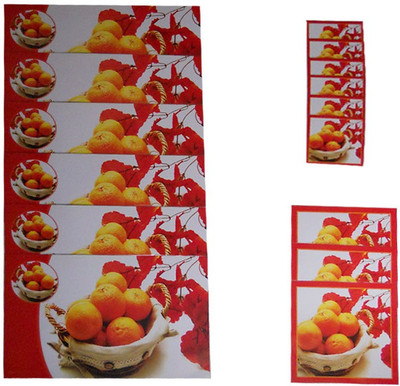 

iTrend India Rectangular Pack of 15 Table Placemat(Multicolor, PVC)