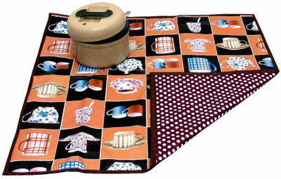 KUBER INDUSTRIES Square Pack of 1 Table Placemat(Multicolor, PVC (Polyvinyl Chloride))