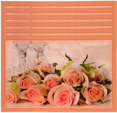 

The Trendy Rectangular Pack of 6 Table Placemat(Multicolor, PVC)