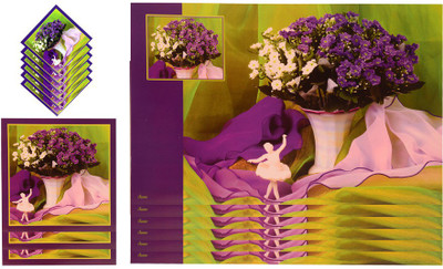 

The Trendy Rectangular Pack of 15 Table Placemat(Multicolor, PVC)