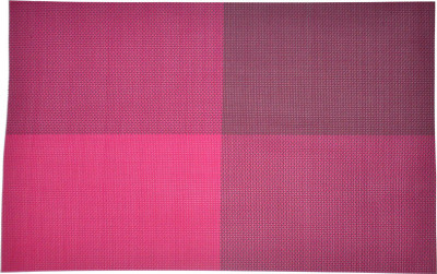 

Koncepts Rectangular Pack of 6 Table Placemat(Purple, Polyester)