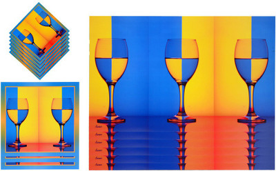 

The Trendy Rectangular Pack of 15 Table Placemat(Multicolor, PVC)