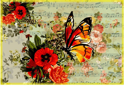 

Leaf Designs Rectangular Pack of 6 Table Placemat(Multicolor, Cotton)