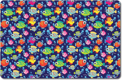 

Nourish Rectangular Pack of 6 Table Placemat(Multicolor, PVC)