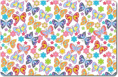 

Nourish Rectangular Pack of 6 Table Placemat(Multicolor, PVC)