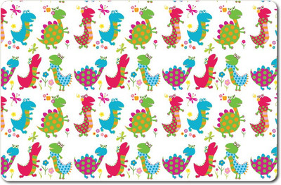 

Nourish Rectangular Pack of 6 Table Placemat(Multicolor, PVC)