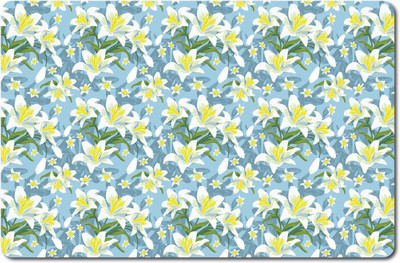

Nourish Rectangular Pack of 6 Table Placemat(Multicolor, PVC)