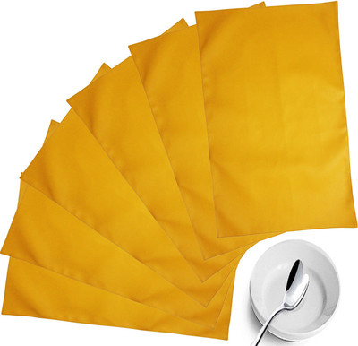 36% OFF on ZIKRAK EXIM Rectangular Pack of 6 Table Placemat(Yellow, Leather)