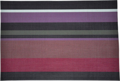 

Koncepts Rectangular Pack of 6 Table Placemat(Purple, Polyester)