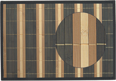 

Freelance Rectangular Pack of 6 Table Placemat(Multicolor, Natural Bamboo)