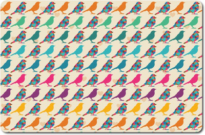

Nourish Rectangular Pack of 6 Table Placemat(Multicolor, PVC)