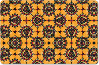 

Nourish Rectangular Pack of 6 Table Placemat(Multicolor, PVC)