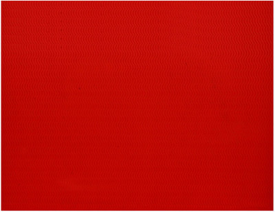 

The Trendy Rectangular Pack of 6 Table Placemat(Red, PVC)