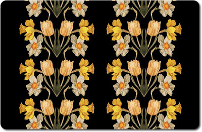 

Nourish Rectangular Pack of 6 Table Placemat(Multicolor, PVC)