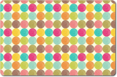 

Nourish Rectangular Pack of 6 Table Placemat(Multicolor, PVC)