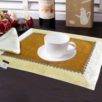 

Loomkart Square Pack of 12 Table Placemat(Multicolor, Silk)