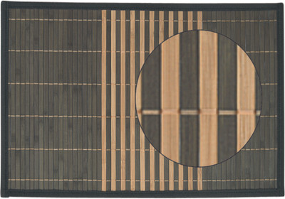 

Freelance Rectangular Pack of 6 Table Placemat(Multicolor, Natural Bamboo)