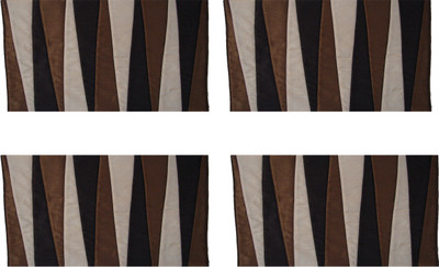 

HOME SHINE Rectangular Pack of 4 Table Placemat(Multicolor, Polyester)