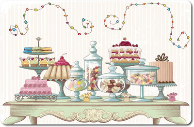 

Nourish Rectangular Pack of 6 Table Placemat(Multicolor, PVC)