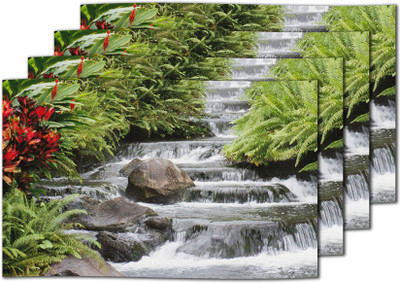 meSleep Rectangular Pack of 4 Table Placemat(Multicolor, PVC) meSleep Rectangular Pack of 4 Table Placemat(Multicolor, PVC)