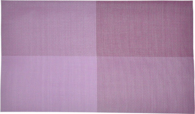 

Koncepts Rectangular Pack of 6 Table Placemat(Purple, Polyester)