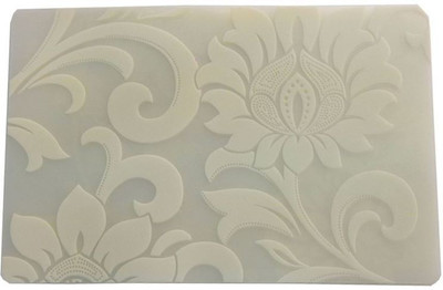 Arow Rectangular Pack of 6 Table Placemat White, Plastic
