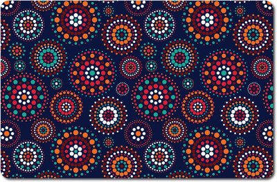 

Nourish Rectangular Pack of 6 Table Placemat(Multicolor, PVC)