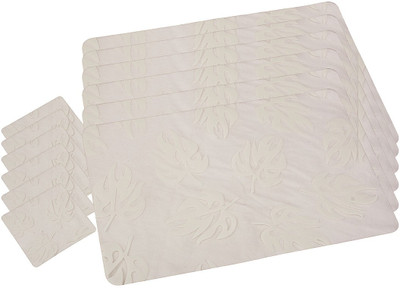 

Winner Rectangular Pack of 1 Table Placemat(White, Plastic)