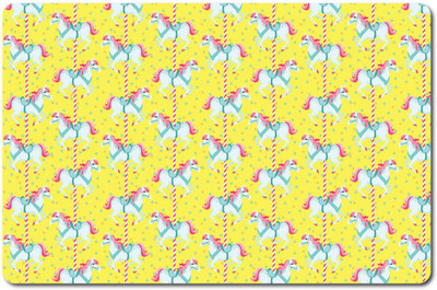 

Nourish Rectangular Pack of 6 Table Placemat(Multicolor, PVC)